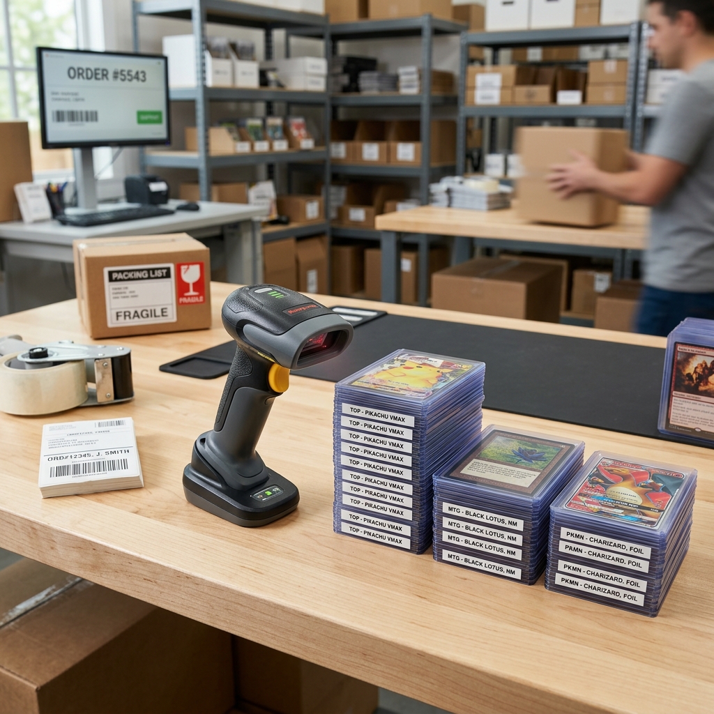 How to Pick and Pack 500 Single-Card Orders a Day Without Errors: Barcode Warehouse Logistics